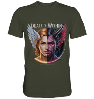 Dualität in uns – Engel & Dämon im Gleichgewicht ???????? - Premium Shirt | Unisex - Shirts | Dark Shadows Arts