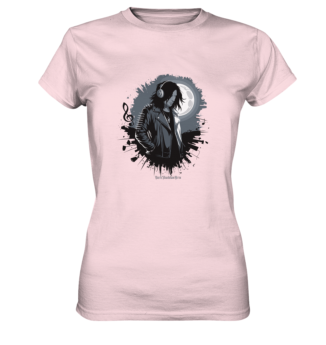 Dunkle Melodien - Gothic Musik & Düstere Ästhetik - Ladies Premium Shirt | Lady - Shirts | Dark Shadows Arts