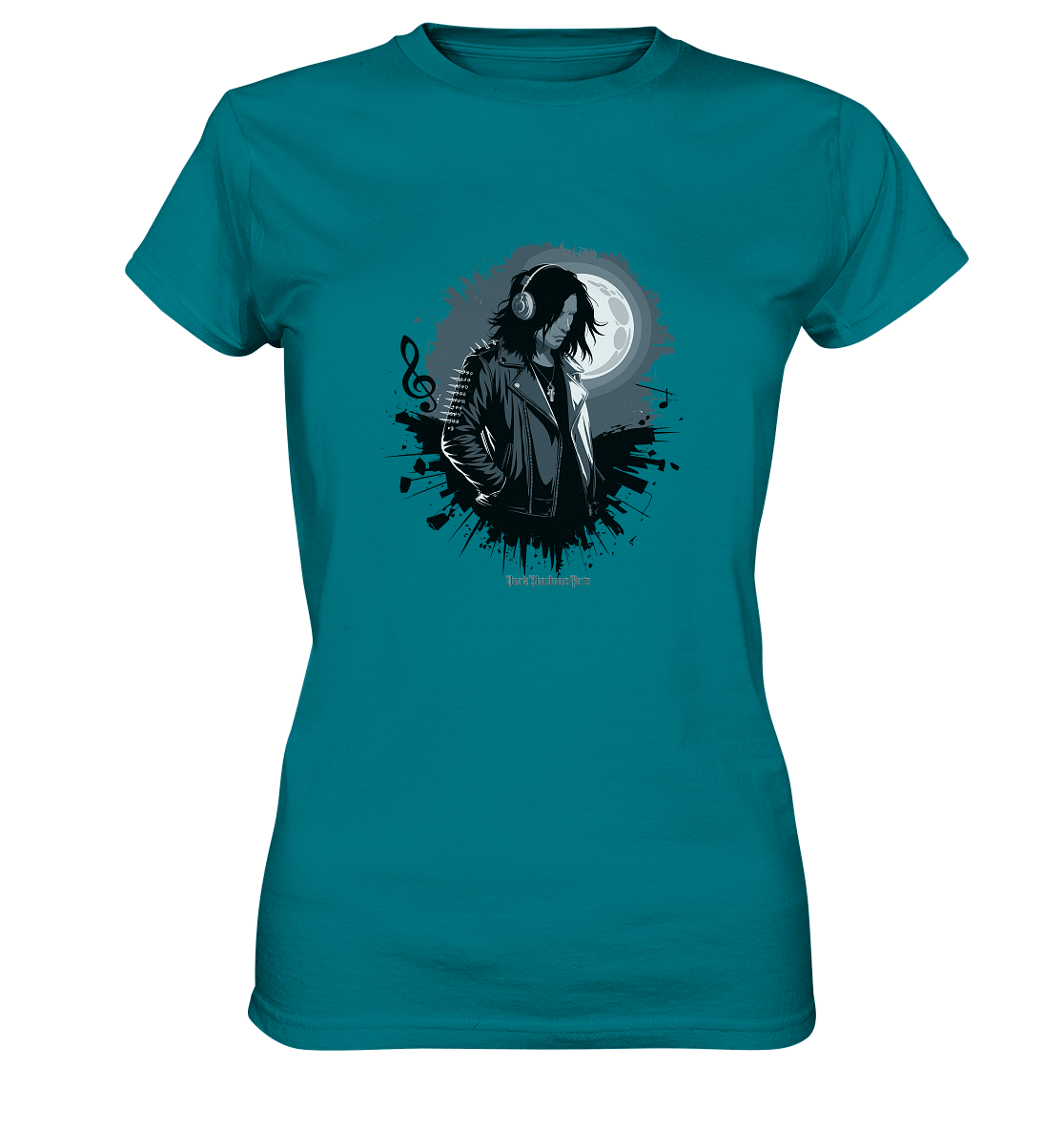 Dunkle Melodien - Gothic Musik & Düstere Ästhetik - Ladies Premium Shirt | Lady - Shirts | Dark Shadows Arts