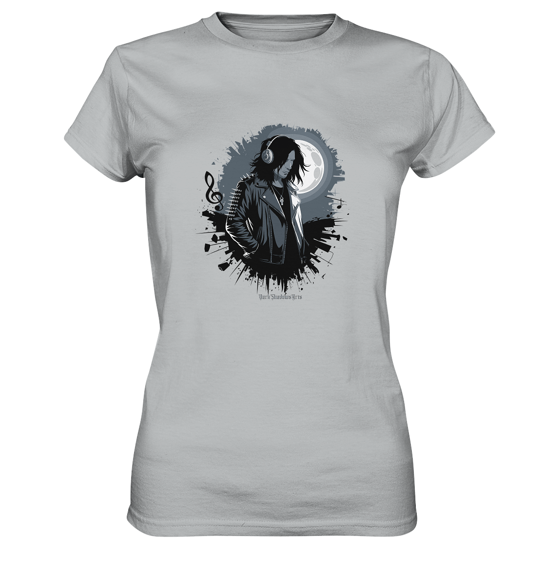 Dunkle Melodien - Gothic Musik & Düstere Ästhetik - Ladies Premium Shirt | Lady - Shirts | Dark Shadows Arts