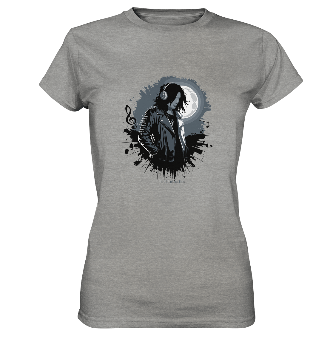 Dunkle Melodien - Gothic Musik & Düstere Ästhetik - Ladies Premium Shirt | Lady - Shirts | Dark Shadows Arts