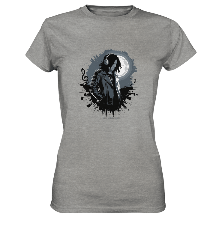 Dunkle Melodien - Gothic Musik & Düstere Ästhetik - Ladies Premium Shirt | Lady - Shirts | Dark Shadows Arts