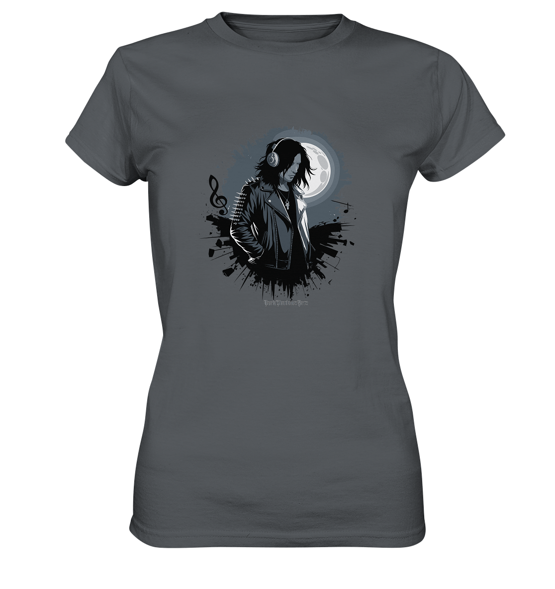 Dunkle Melodien - Gothic Musik & Düstere Ästhetik - Ladies Premium Shirt | Lady - Shirts | Dark Shadows Arts