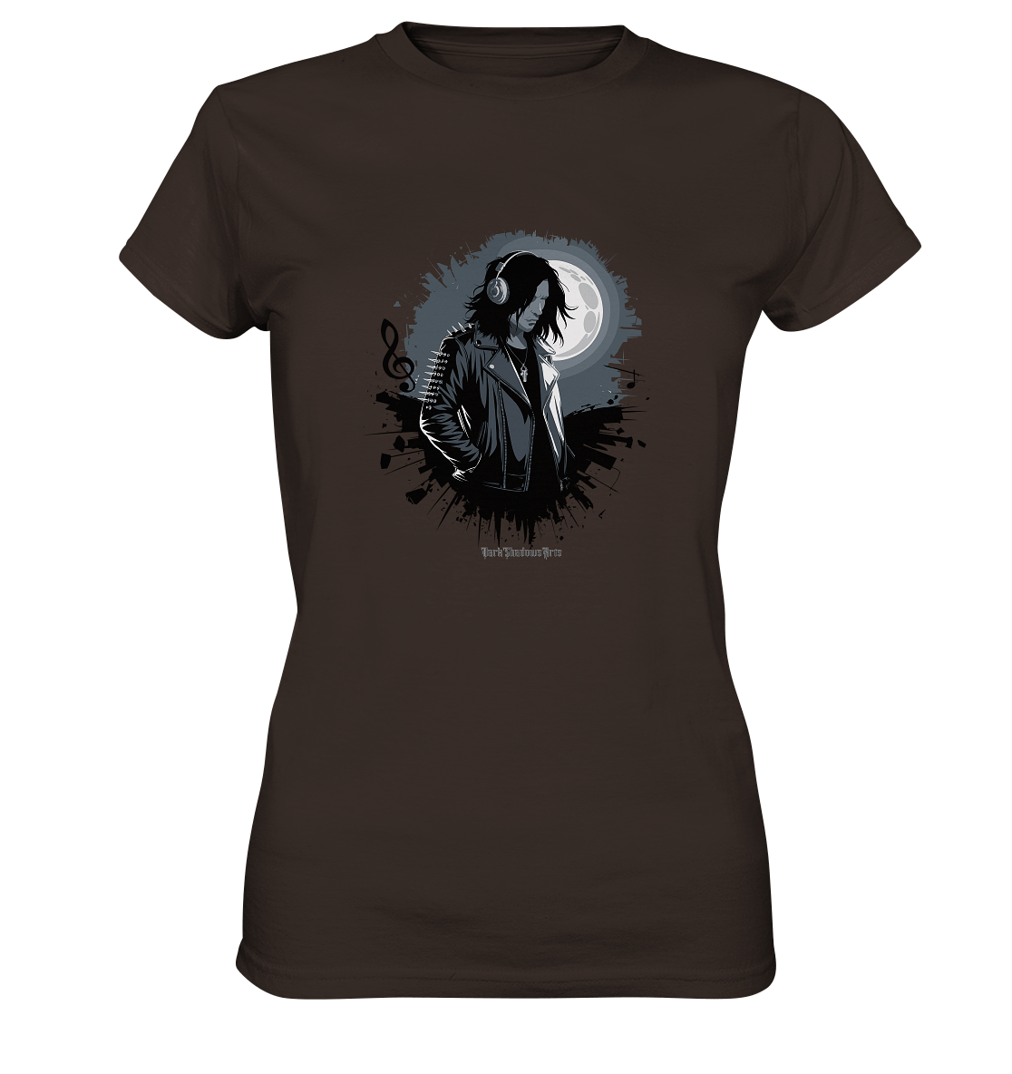 Dunkle Melodien - Gothic Musik & Düstere Ästhetik - Ladies Premium Shirt | Lady - Shirts | Dark Shadows Arts