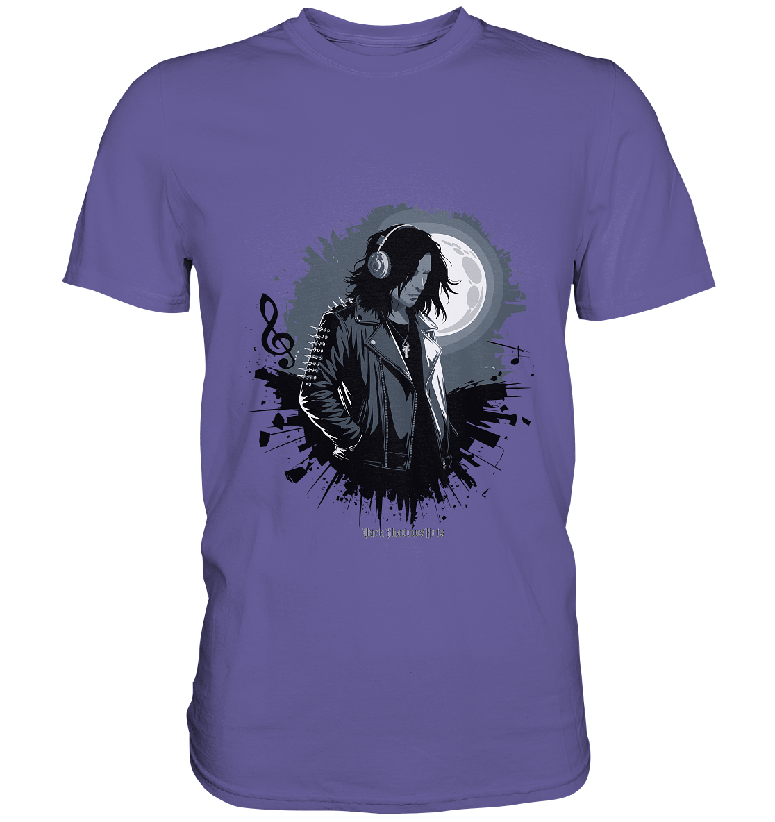 Dunkle Melodien - Gothic Musik & Düstere Ästhetik - Premium Shirt | Unisex - Shirts | Dark Shadows Arts