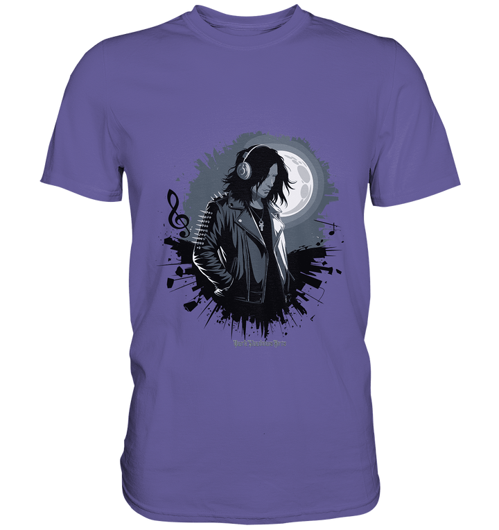 Dunkle Melodien - Gothic Musik & Düstere Ästhetik - Premium Shirt | Unisex - Shirts | Dark Shadows Arts