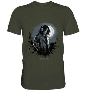 Dunkle Melodien - Gothic Musik & Düstere Ästhetik - Premium Shirt | Unisex - Shirts | Dark Shadows Arts