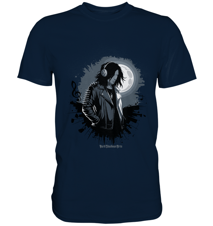 Dunkle Melodien - Gothic Musik & Düstere Ästhetik - Premium Shirt | Unisex - Shirts | Dark Shadows Arts