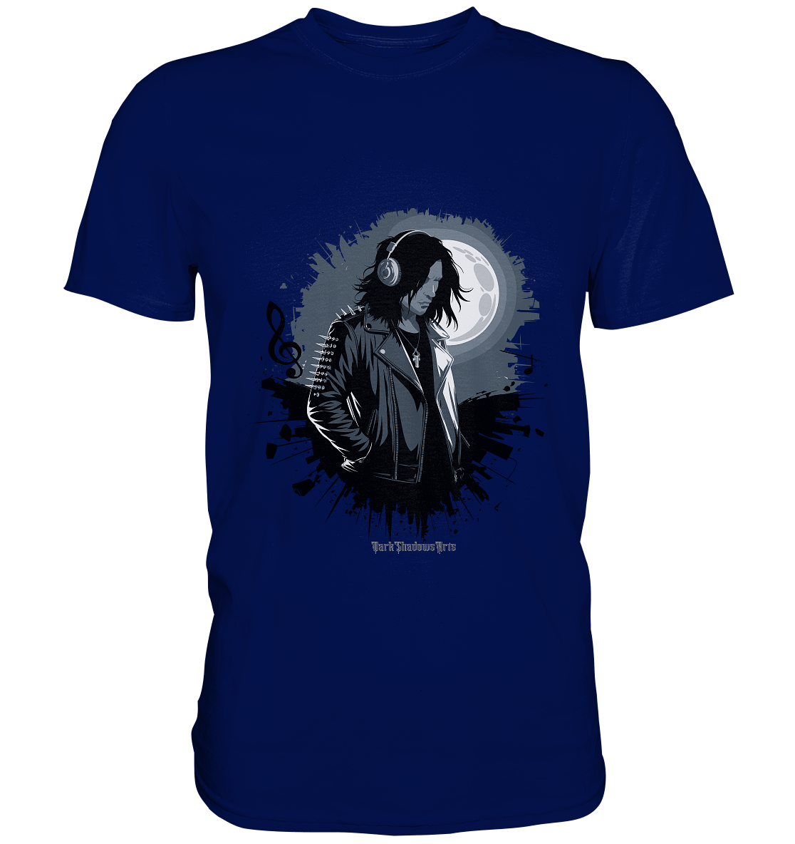 Dunkle Melodien - Gothic Musik & Düstere Ästhetik - Premium Shirt | Unisex - Shirts | Dark Shadows Arts
