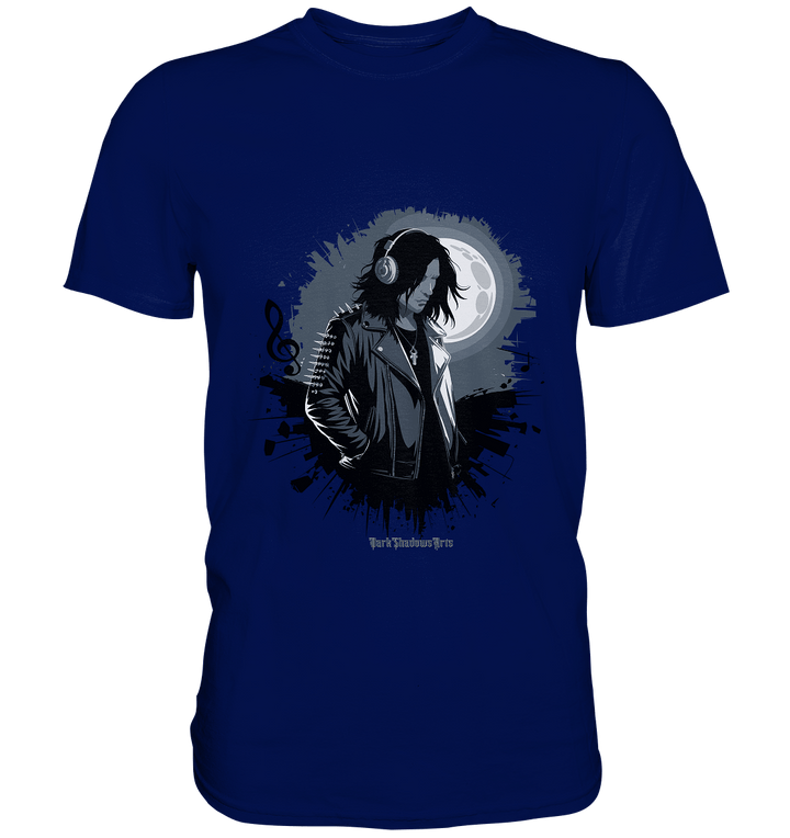 Dunkle Melodien - Gothic Musik & Düstere Ästhetik - Premium Shirt | Unisex - Shirts | Dark Shadows Arts