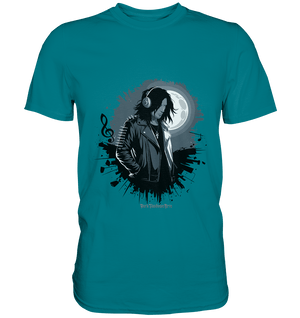 Dunkle Melodien - Gothic Musik & Düstere Ästhetik - Premium Shirt | Unisex - Shirts | Dark Shadows Arts