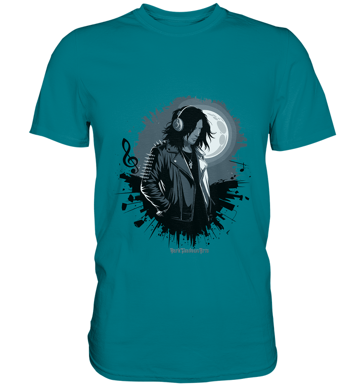 Dunkle Melodien - Gothic Musik & Düstere Ästhetik - Premium Shirt | Unisex - Shirts | Dark Shadows Arts