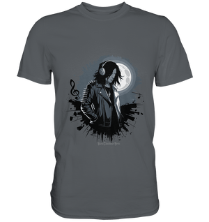 Dunkle Melodien - Gothic Musik & Düstere Ästhetik - Premium Shirt | Unisex - Shirts | Dark Shadows Arts