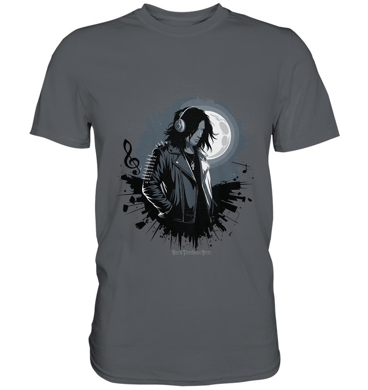 Dunkle Melodien - Gothic Musik & Düstere Ästhetik - Premium Shirt | Unisex - Shirts | Dark Shadows Arts