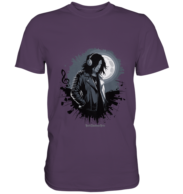 Dunkle Melodien - Gothic Musik & Düstere Ästhetik - Premium Shirt | Unisex - Shirts | Dark Shadows Arts