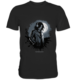Dunkle Melodien - Gothic Musik & Düstere Ästhetik - Premium Shirt | Unisex - Shirts | Dark Shadows Arts