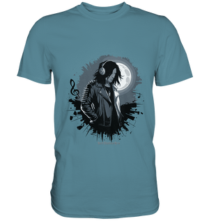 Dunkle Melodien - Gothic Musik & Düstere Ästhetik - Premium Shirt | Unisex - Shirts | Dark Shadows Arts