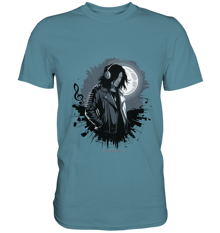 Dunkle Melodien - Gothic Musik & Düstere Ästhetik - Premium Shirt | Unisex - Shirts | Dark Shadows Arts