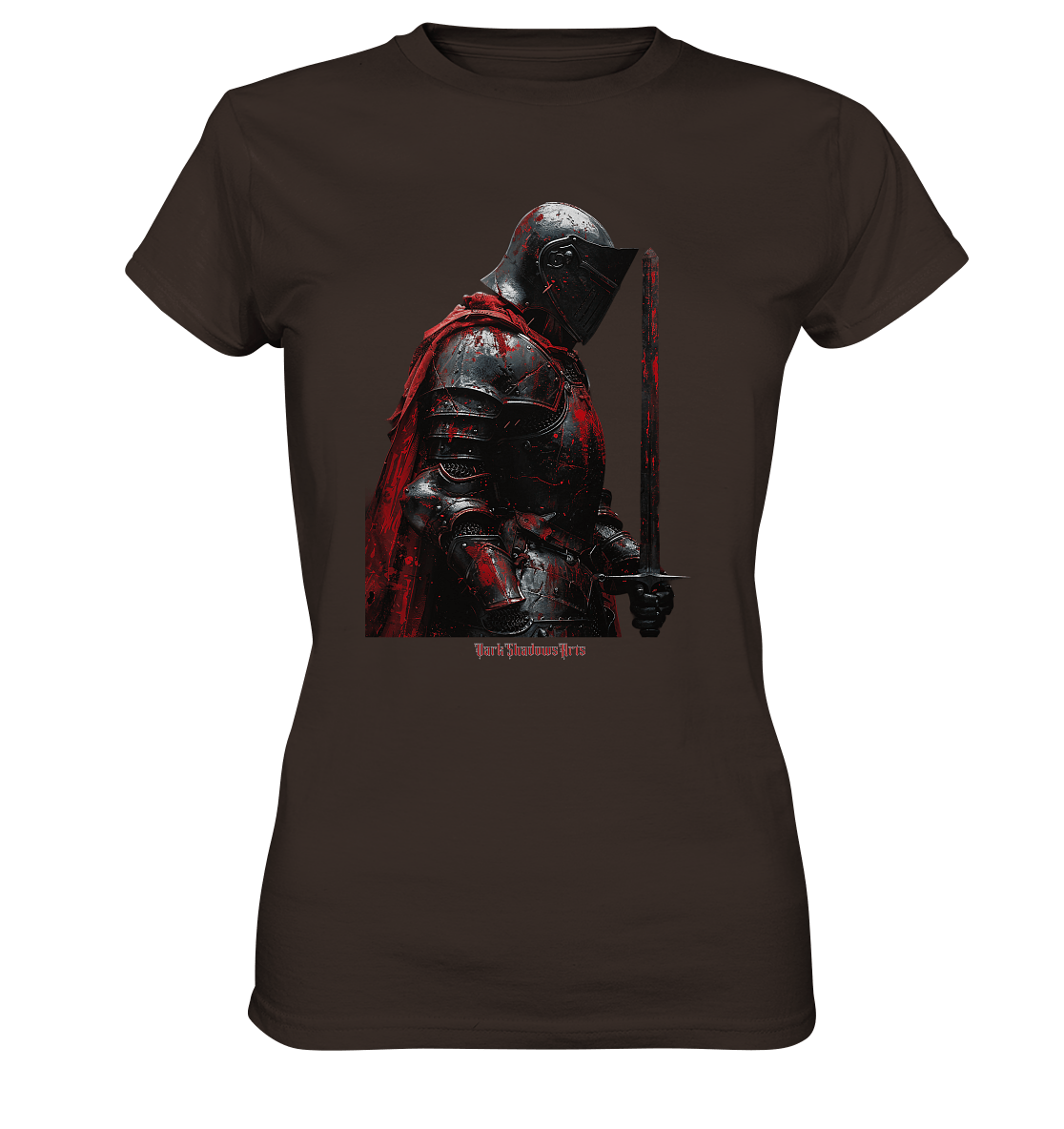 Düstere Ehre – Der Blutrote Ritter - Ladies Premium Shirt | Lady - Shirts | Dark Shadows Arts