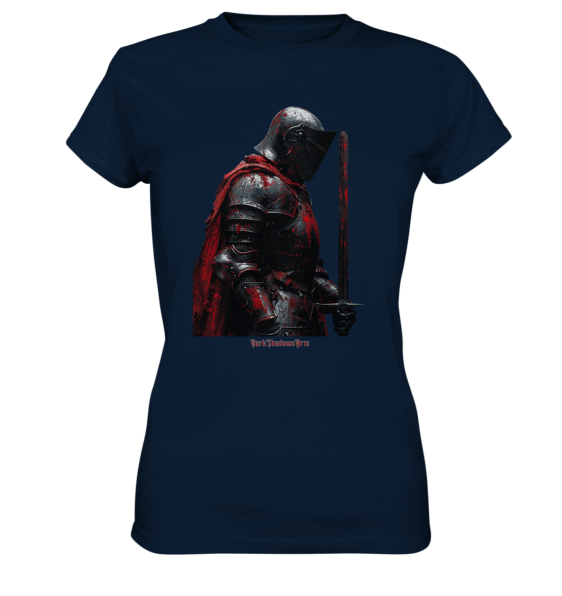Düstere Ehre – Der Blutrote Ritter - Ladies Premium Shirt | Lady - Shirts | Dark Shadows Arts