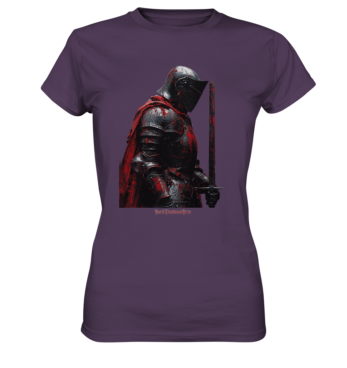 Düstere Ehre – Der Blutrote Ritter - Ladies Premium Shirt | Lady - Shirts | Dark Shadows Arts