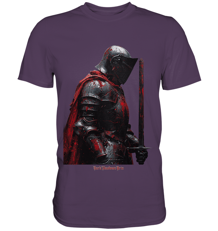 Düstere Ehre – Der Blutrote Ritter - Premium Shirt | Unisex - Shirts | Dark Shadows Arts