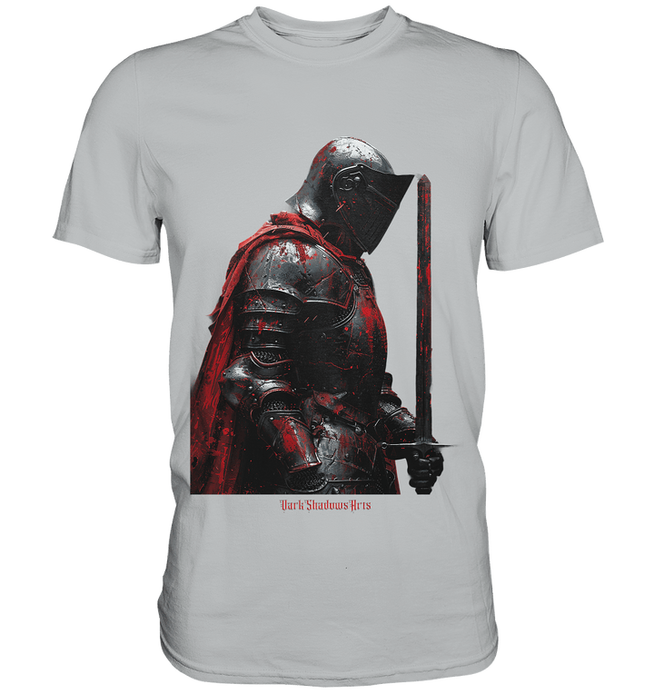 Düstere Ehre – Der Blutrote Ritter - Premium Shirt | Unisex - Shirts | Dark Shadows Arts