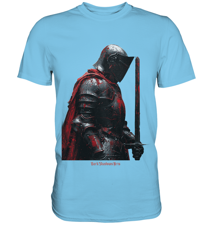 Düstere Ehre – Der Blutrote Ritter - Premium Shirt | Unisex - Shirts | Dark Shadows Arts
