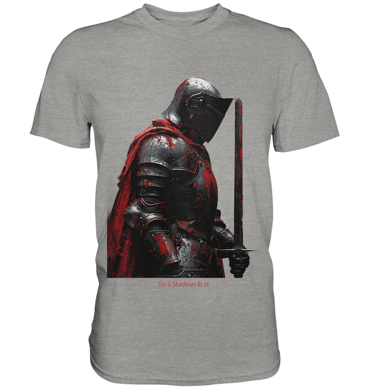 Düstere Ehre – Der Blutrote Ritter - Premium Shirt | Unisex - Shirts | Dark Shadows Arts