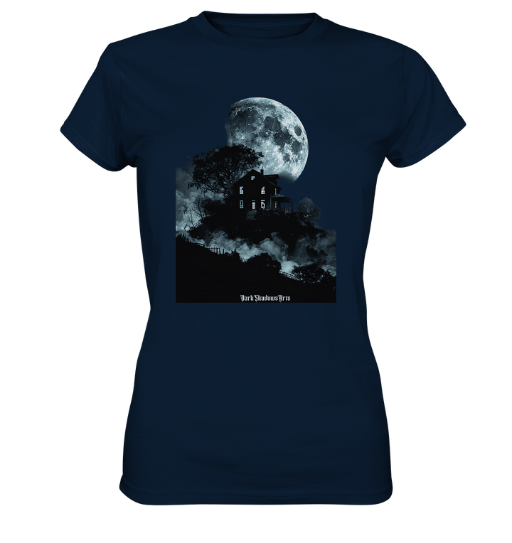 Düstere Schatten – Mysteriöses Haus im Mondlicht - Ladies Premium Shirt | Lady - Shirts | Dark Shadows Arts