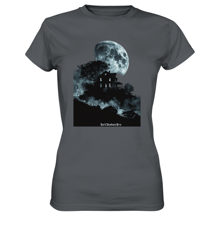 Düstere Schatten – Mysteriöses Haus im Mondlicht - Ladies Premium Shirt | Lady - Shirts | Dark Shadows Arts