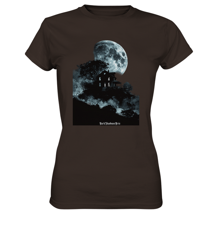 Düstere Schatten – Mysteriöses Haus im Mondlicht - Ladies Premium Shirt | Lady - Shirts | Dark Shadows Arts