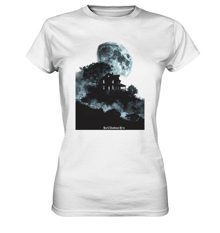 Düstere Schatten – Mysteriöses Haus im Mondlicht - Ladies Premium Shirt | Lady - Shirts | Dark Shadows Arts