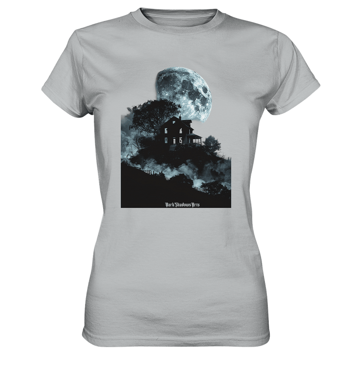 Düstere Schatten – Mysteriöses Haus im Mondlicht - Ladies Premium Shirt | Lady - Shirts | Dark Shadows Arts