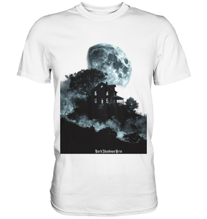 Düstere Schatten – Mysteriöses Haus im Mondlicht - Premium Shirt | Unisex - Shirts | Dark Shadows Arts