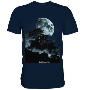 Düstere Schatten – Mysteriöses Haus im Mondlicht - Premium Shirt | Unisex - Shirts | Dark Shadows Arts