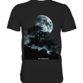 Düstere Schatten – Mysteriöses Haus im Mondlicht - Premium Shirt | Unisex - Shirts | Dark Shadows Arts