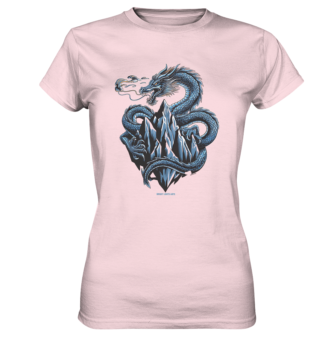 Eisdrache – Wächter der gefrorenen Gipfel - Ladies Premium Shirt | Lady - Shirts | Dark Shadows Arts