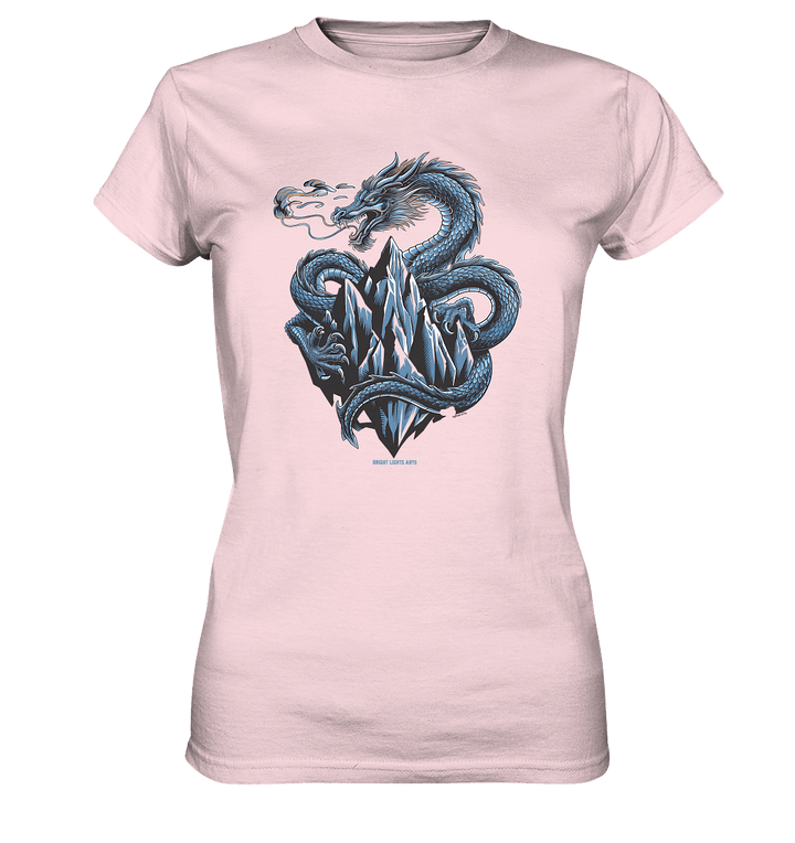 Eisdrache – Wächter der gefrorenen Gipfel - Ladies Premium Shirt | Lady - Shirts | Dark Shadows Arts