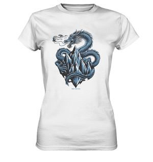 Eisdrache – Wächter der gefrorenen Gipfel - Ladies Premium Shirt | Lady - Shirts | Dark Shadows Arts