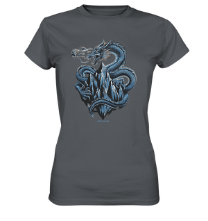 Eisdrache – Wächter der gefrorenen Gipfel - Ladies Premium Shirt | Lady - Shirts | Dark Shadows Arts