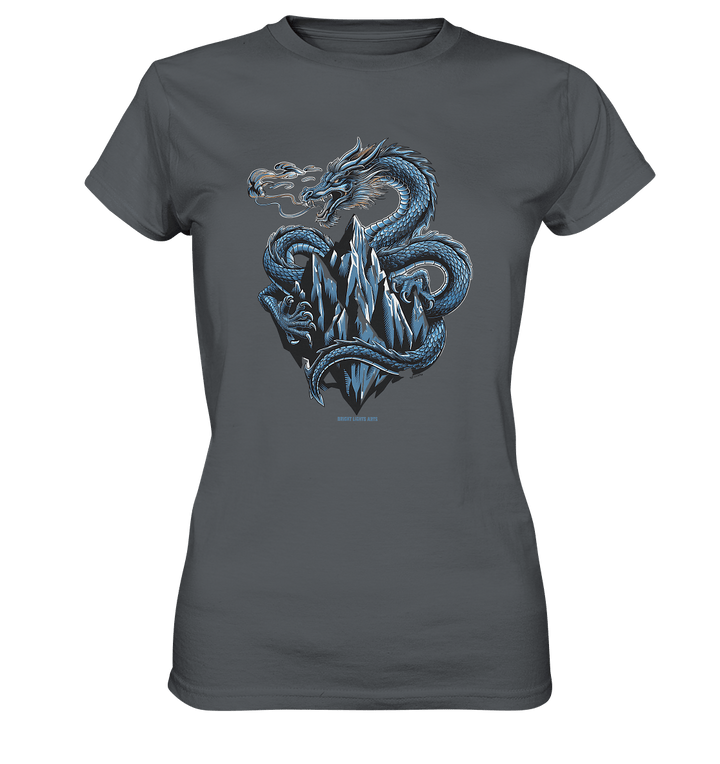 Eisdrache – Wächter der gefrorenen Gipfel - Ladies Premium Shirt | Lady - Shirts | Dark Shadows Arts