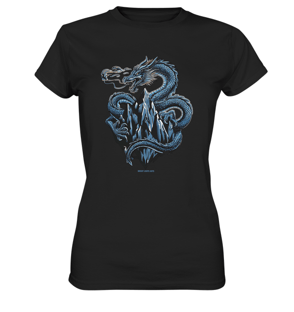 Eisdrache – Wächter der gefrorenen Gipfel - Ladies Premium Shirt | Lady - Shirts | Dark Shadows Arts