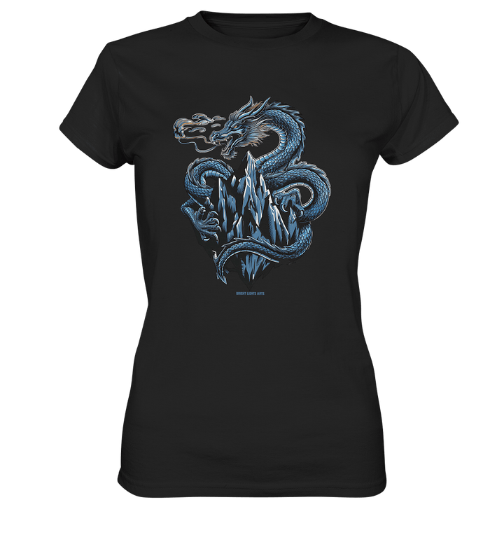 Eisdrache – Wächter der gefrorenen Gipfel - Ladies Premium Shirt | Lady - Shirts | Dark Shadows Arts