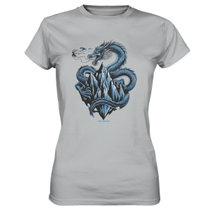 Eisdrache – Wächter der gefrorenen Gipfel - Ladies Premium Shirt | Lady - Shirts | Dark Shadows Arts