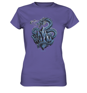 Eisdrache – Wächter der gefrorenen Gipfel - Ladies Premium Shirt | Lady - Shirts | Dark Shadows Arts