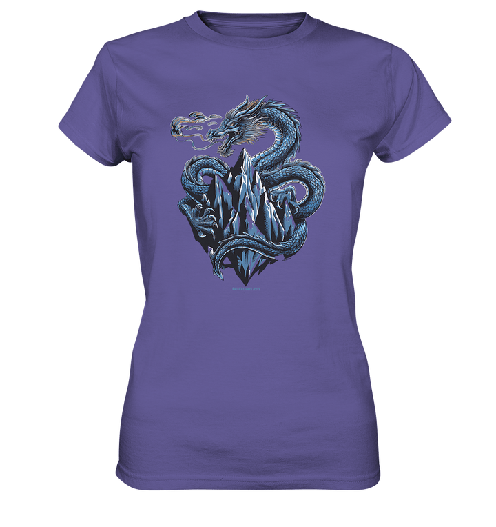 Eisdrache – Wächter der gefrorenen Gipfel - Ladies Premium Shirt | Lady - Shirts | Dark Shadows Arts