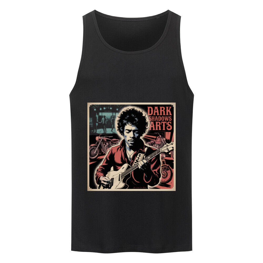 Electric Legend – Gitarrenflair & 60s Rock Tribute - DSA - Premium Organic Tanktop | T-Shirt | Dark Shadows Arts