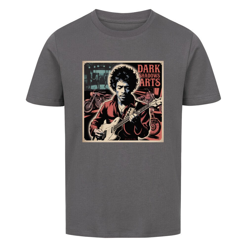 Electric Legend – Gitarrenflair & 60s Rock Tribute - Premium Organic Shirt Kids | T-Shirt | Dark Shadows Arts