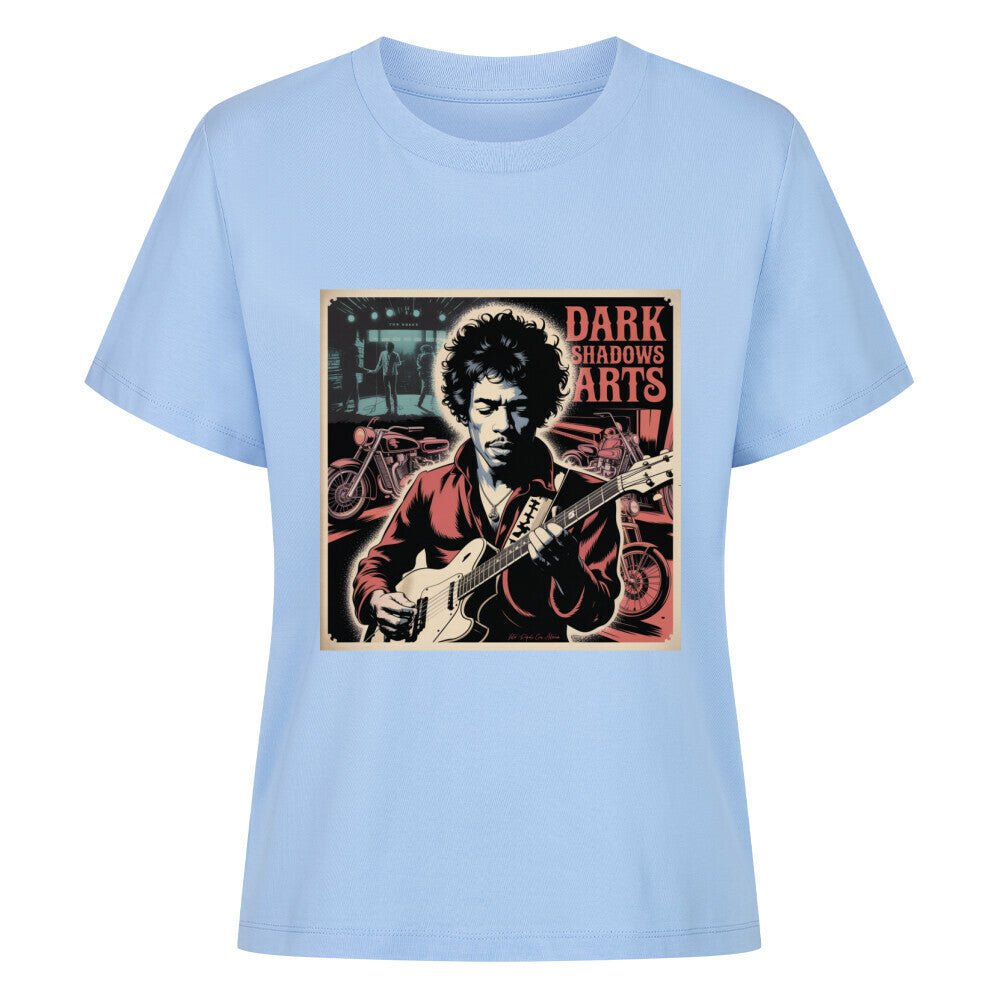 Electric Legend – Gitarrenflair & 60s Rock Tribute - Premium Organic Shirt Women | T-Shirt | Dark Shadows Arts